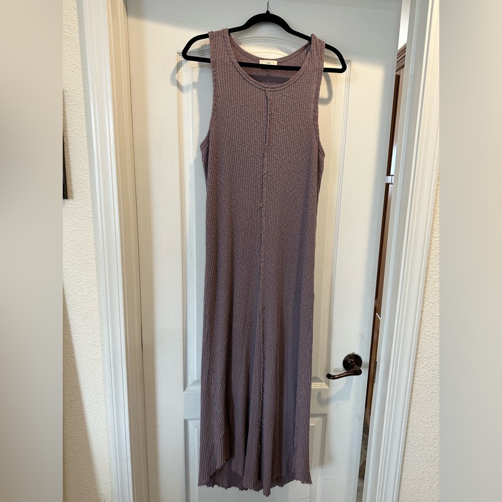 T.la anthropology dress.  Mauve color. Size medium